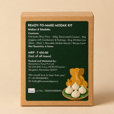 Modak for Ganapathi Bappa - Ready-to-Make Modak Kit