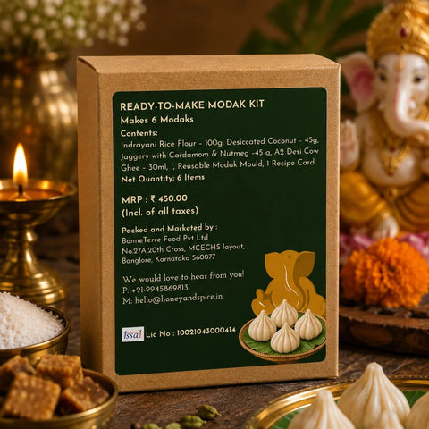Modak for Ganapathi Bappa - Ready-to-Make Modak Kit