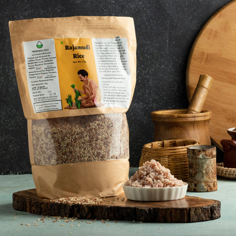 Organic Rajamudi Rice