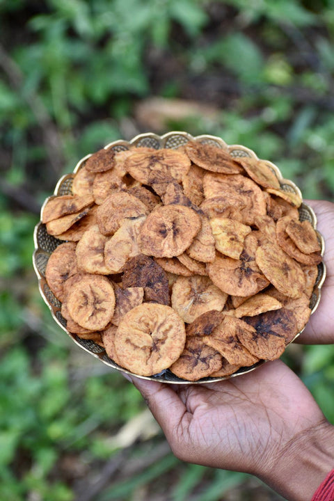 Ripe Banana Chips 250gm - Kerala's Coconut Oil Delight