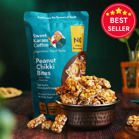 Peanut Chikki - Sweet Karam Coffee (150 GM)