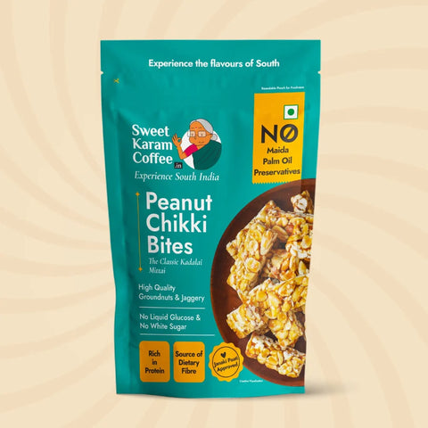 Peanut Chikki - Sweet Karam Coffee (150 GM)