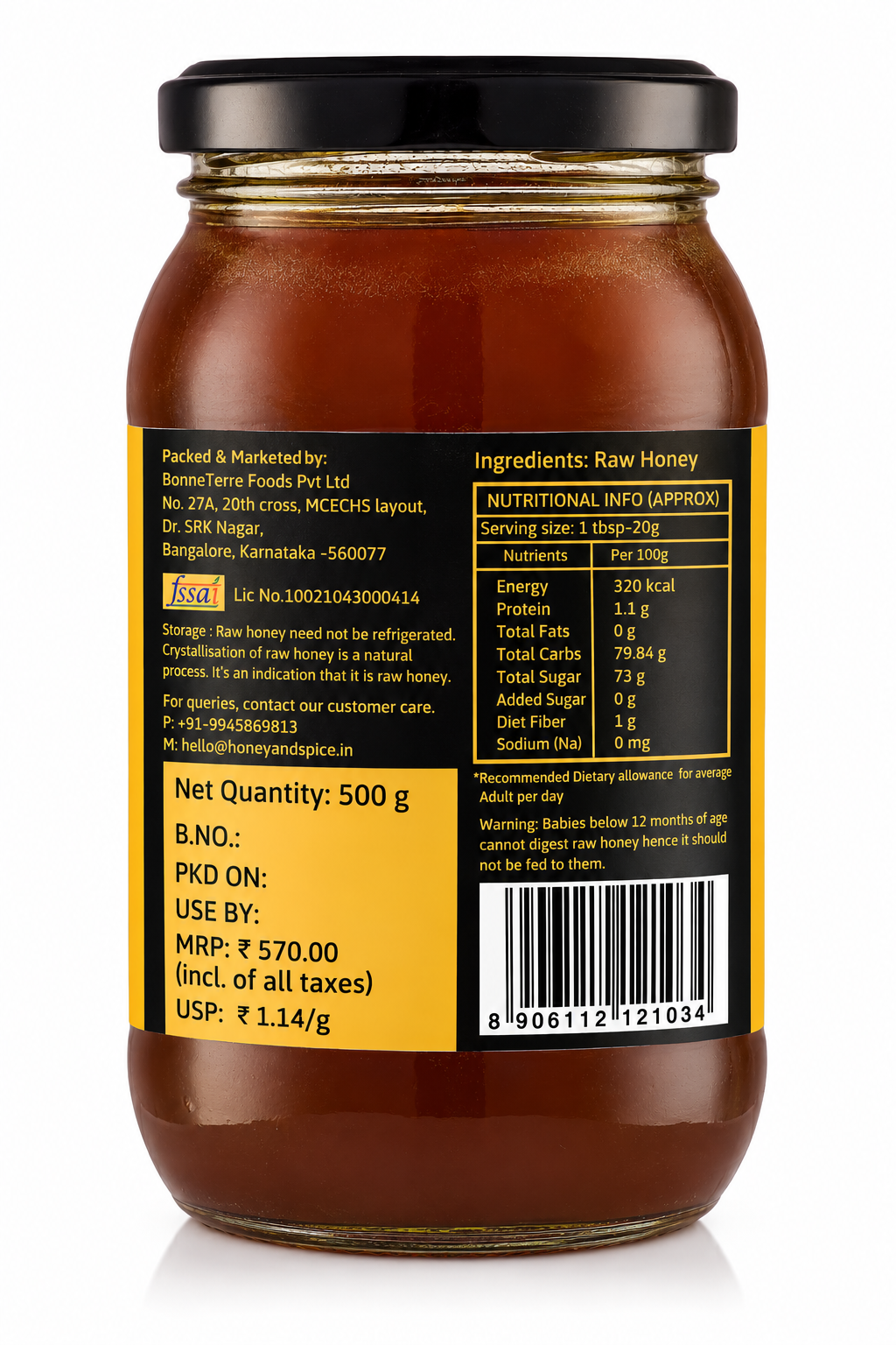 Organic Himalayan Wild Honey