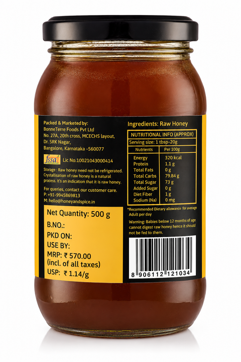 Organic Himalayan Wild Honey
