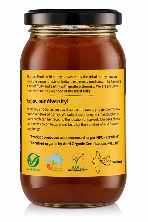 Organic Himalayan Wild Honey