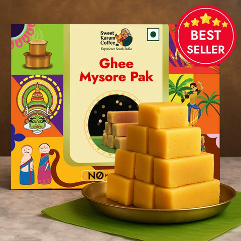 Ghee Mysorepak (Soft) - Sweet Karam Coffee (100 GM)