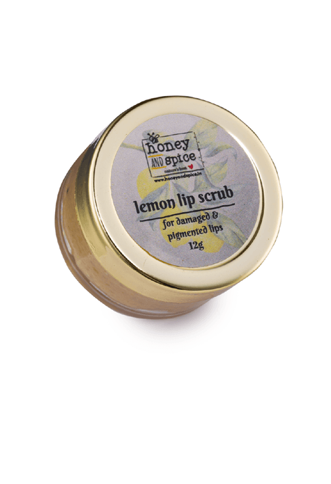 Lemon Lip Scrub (Beeswax based) 12gm
