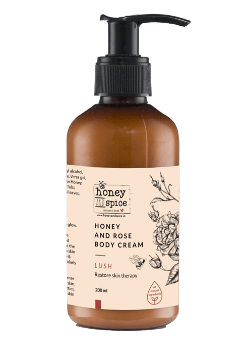 Honey and Rose Body Cream 200ml