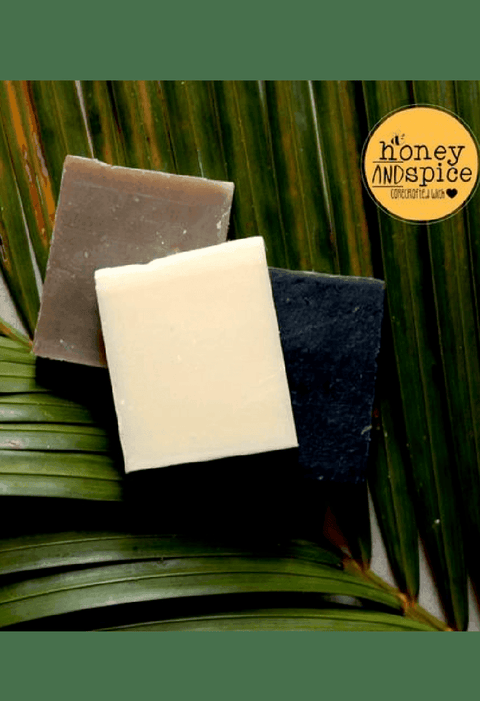 Coconut oil soap bars - pack of 3