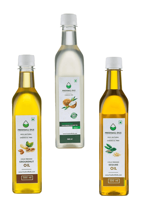 Cold Pressed Oil Combo - 500 ml each
