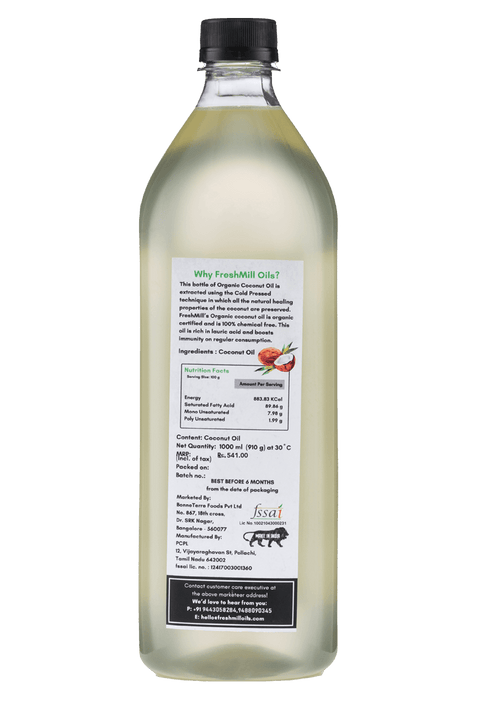 Cold Pressed Coconut Oil