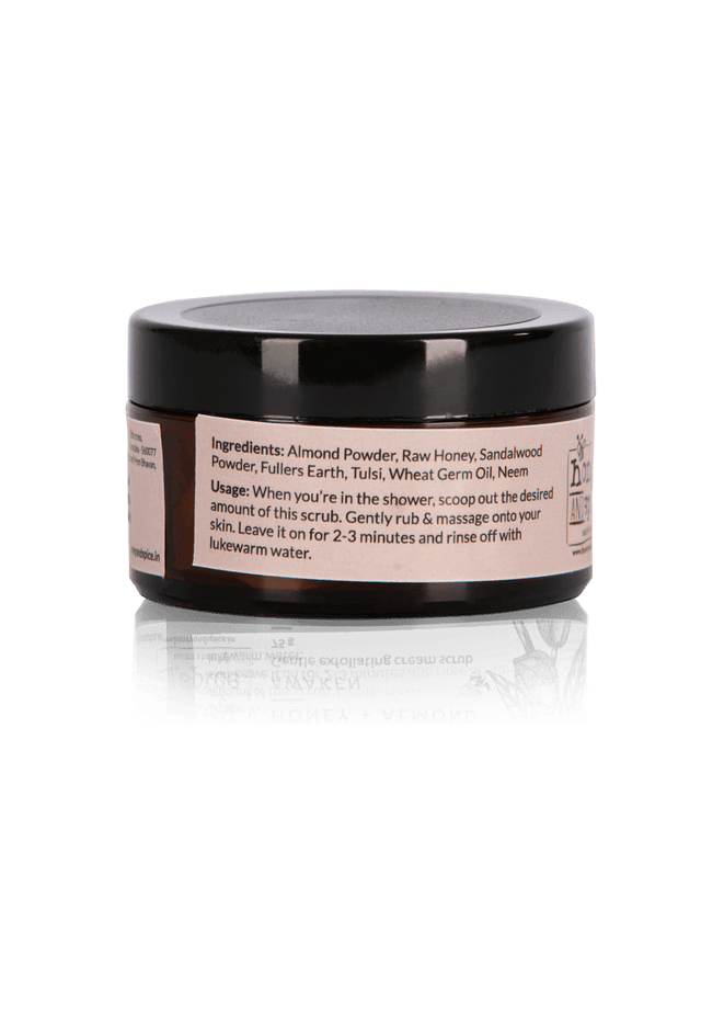 Face & Body Scrub, Honey & Almond 75gm Honey and Spice
