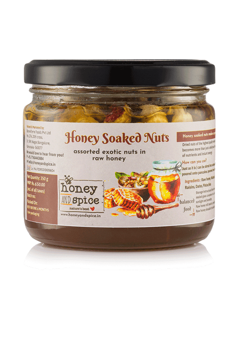 Nuts Soaked in Honey 350gm