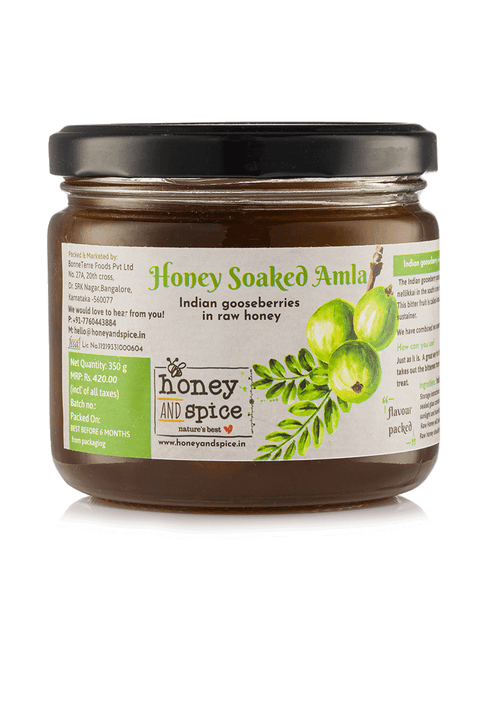 Honey Soaked Amla – Honey and Spice