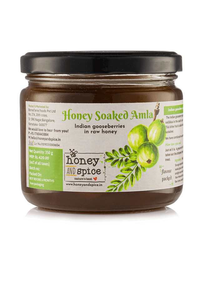 Honey Soaked Amla Honey and Spice