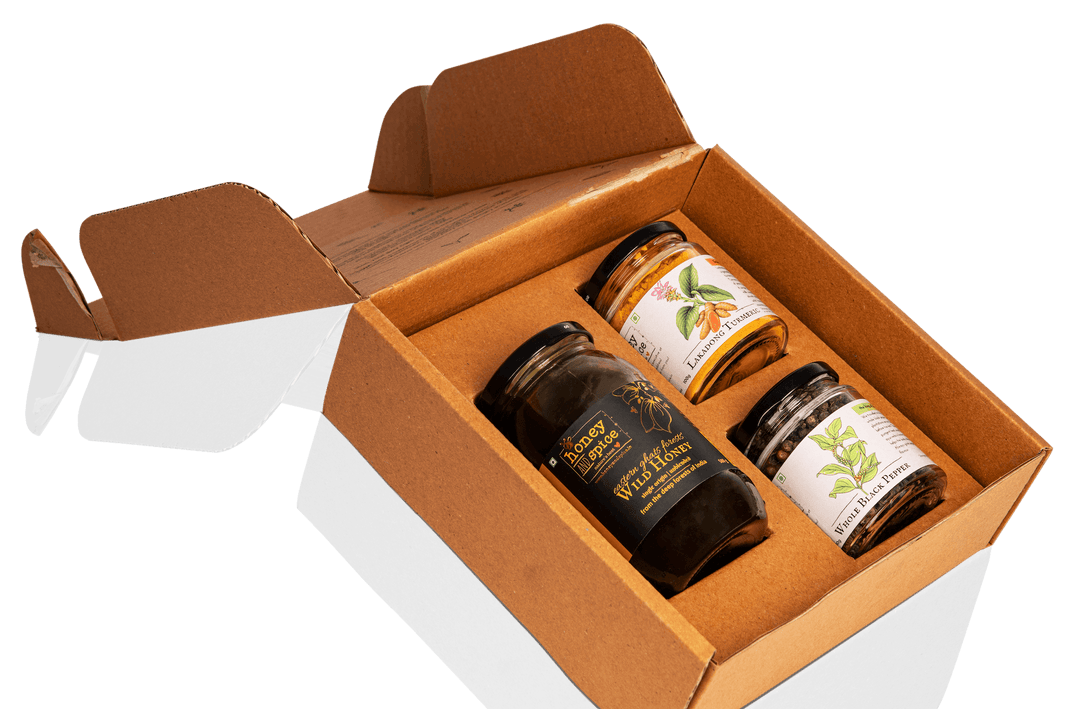 Honey & Turmeric Wellness Combo Honey and Spice